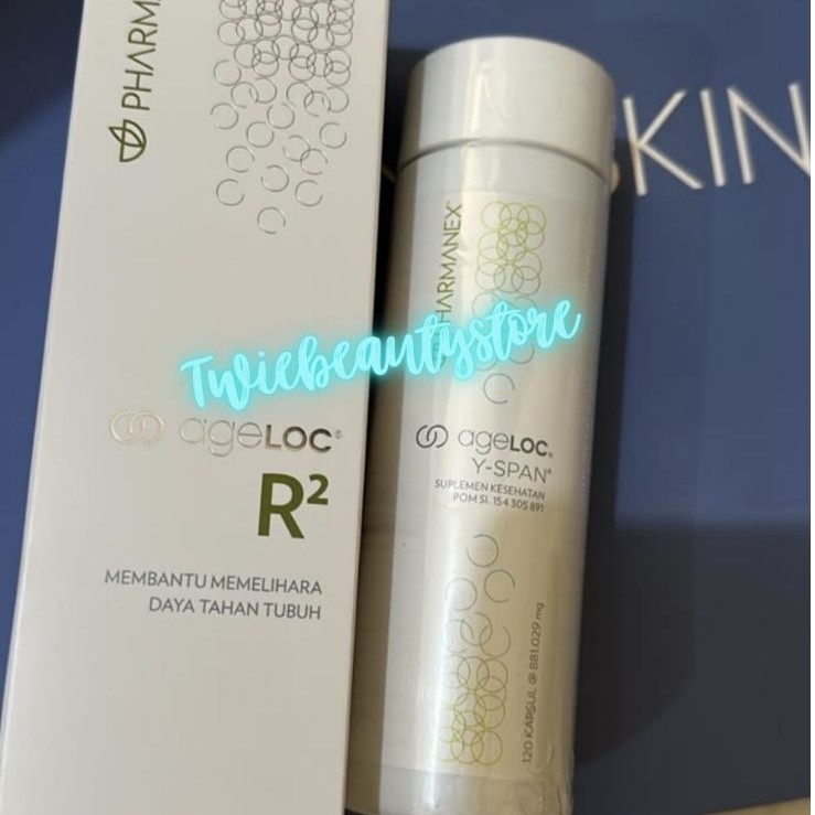 Suplemen Anti-Aging Duo AgeLOC® Y-Span® R2 Day  Night Sepasang Ed 2027-2028