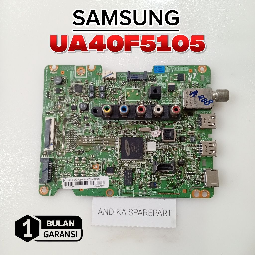MAINBOARD TV SAMSUNG UA40F5105 - MB - MOTHERBOARD - MESIN TV SAMSUNG