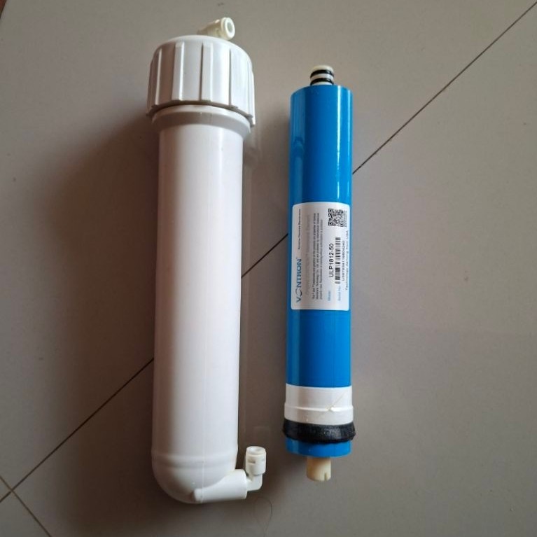 housing membran Ro 100gpd+membran 50gpd