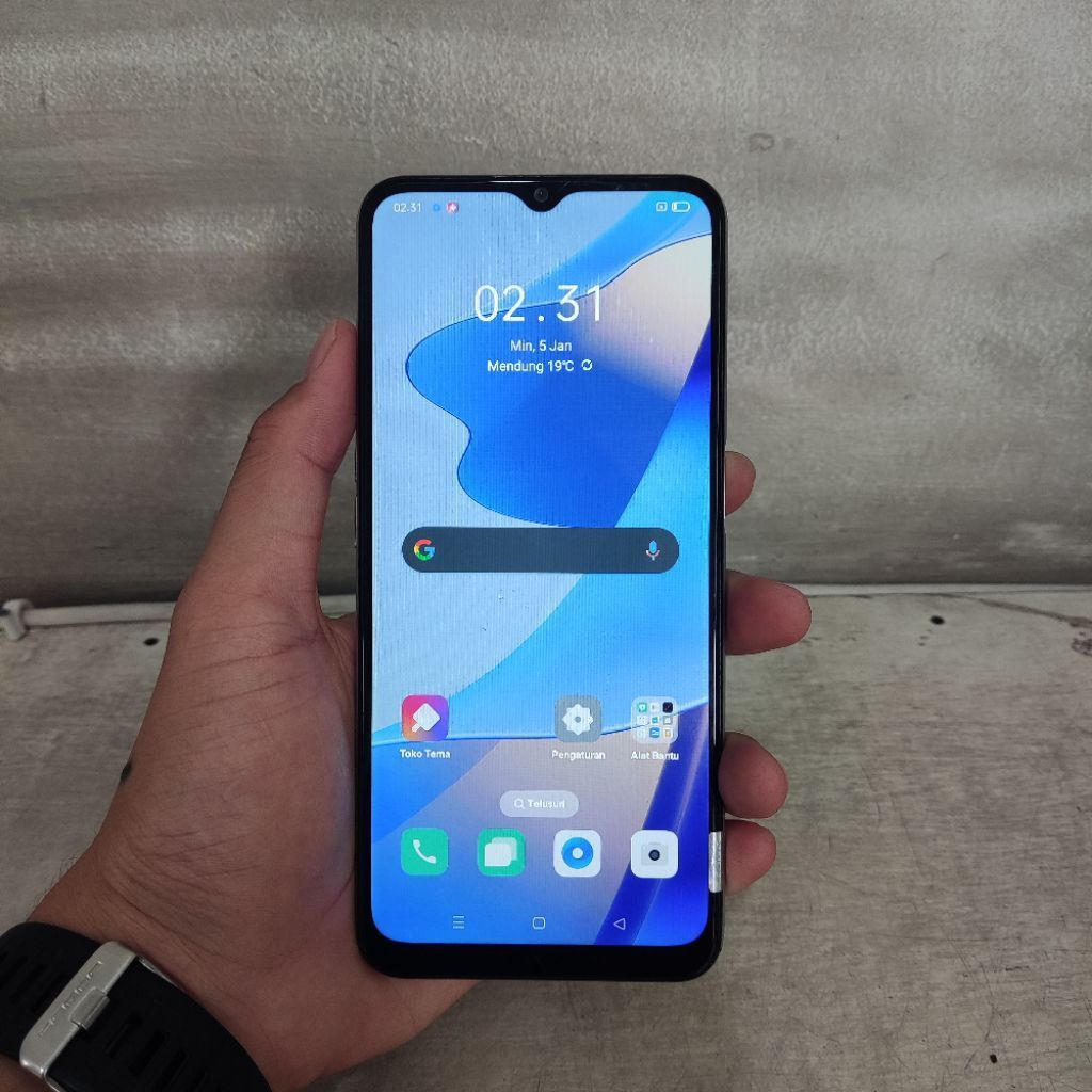 OPPO A16 3/32 GB BATANGAN DUAL SIM 4G LTE SECOND NORMAL SIAP PAKAI