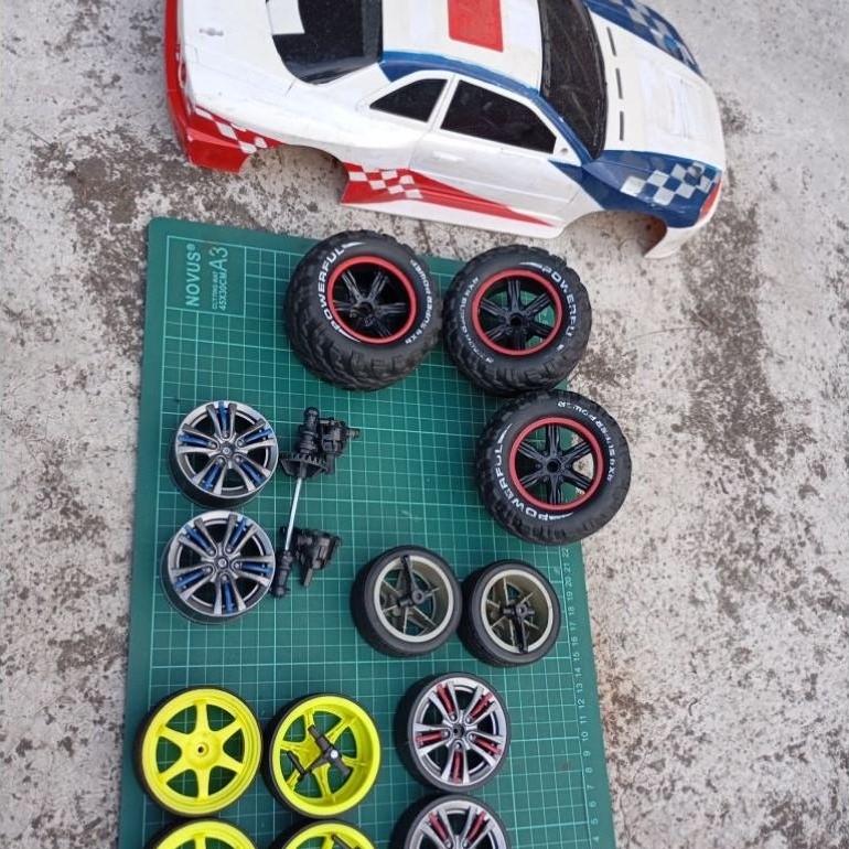 Gardan+ Ban RC QD skala 1/10 bekas