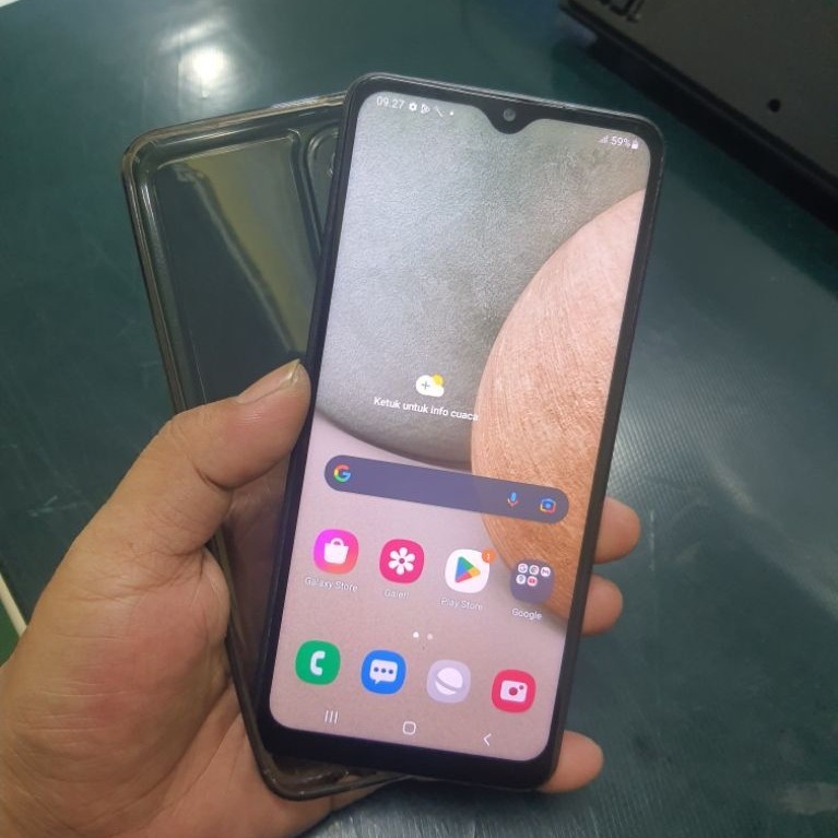 Hp seken Samsung A12 ram 6/128gb normal