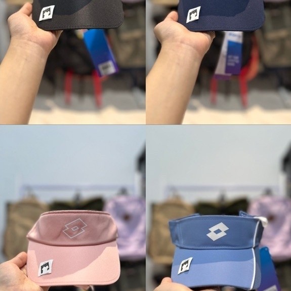 TOPI VISORS RUNNING UNISEX LOTTO CAPS MIX VARIAN ORIGINAL HAT