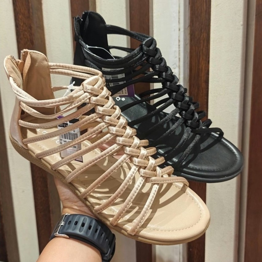 sandal cewek dewasa model gladiator brand laviola