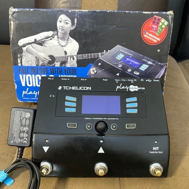 EFEK VOCAL TC HELICON PLAY ACCOUSTICBISA UNTUK LIVE TIKTOK DAN SOUNDCARD