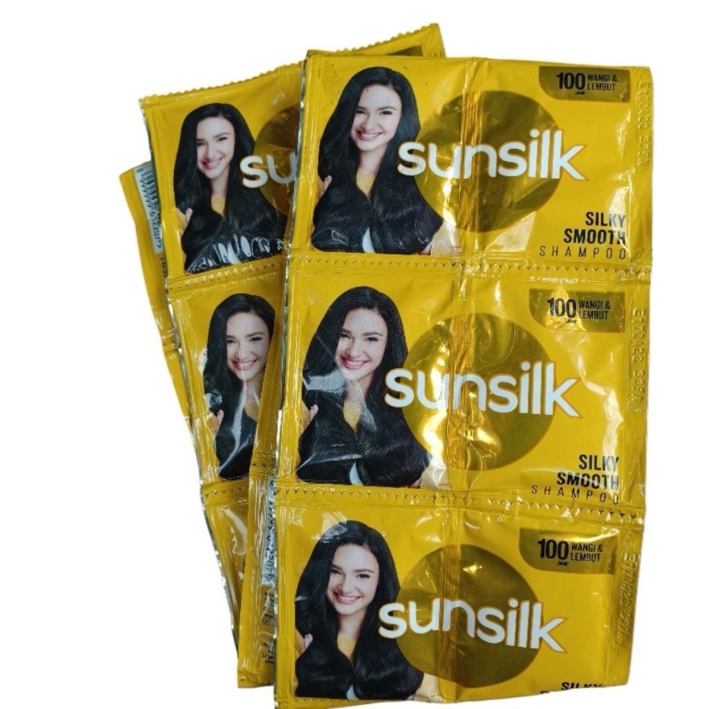[RENCENG] SHAMPOO SUNSILK KUNING SACHET / SHAMPO SUNSILK RENCENG 12 PCS /SUNSILK SOFT AND SMOOTH