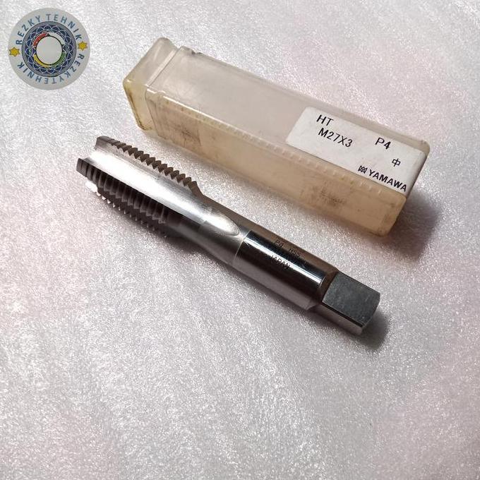 HAND TAP M27 X 3 YAMAWA HT M27X3 P4 TAPING HANDTAP M27 X 3 HSSE PREMIUM