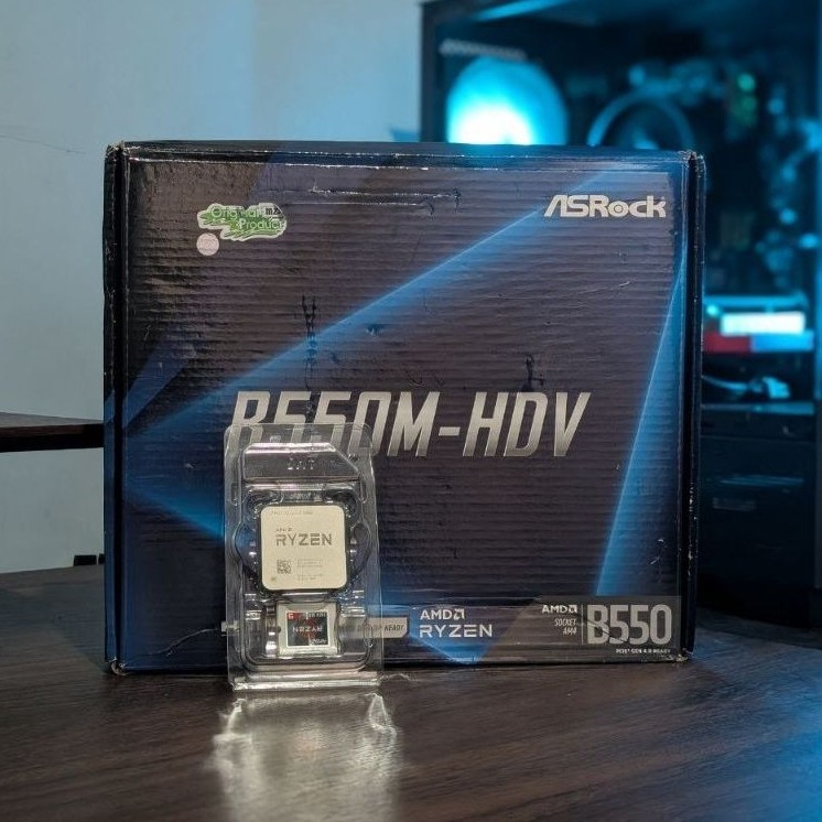 Ryzen 5 5600 + Asrock B550M HDV