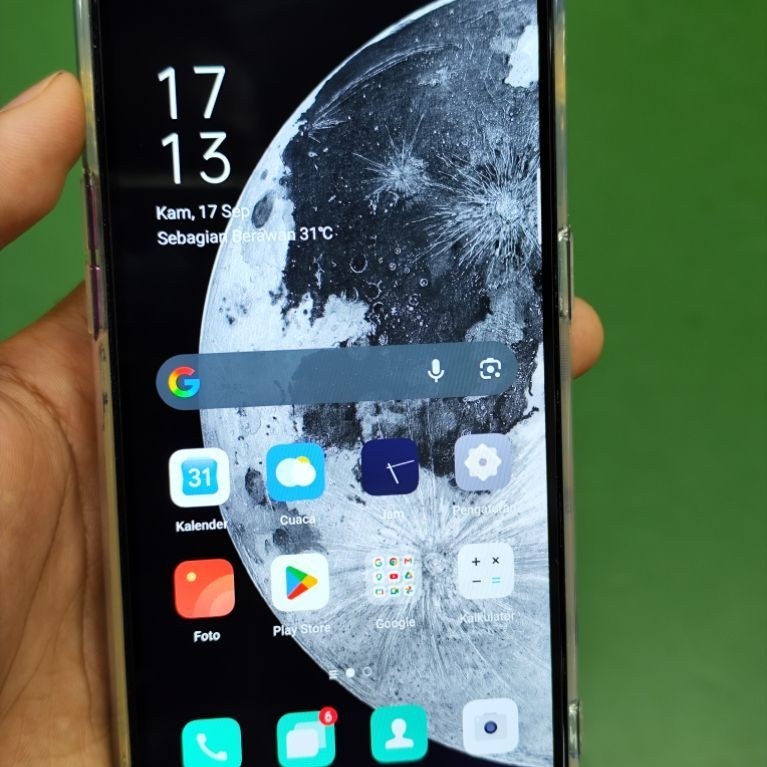 Oppo F9 4/64 GB Bekas second Normal Jaya