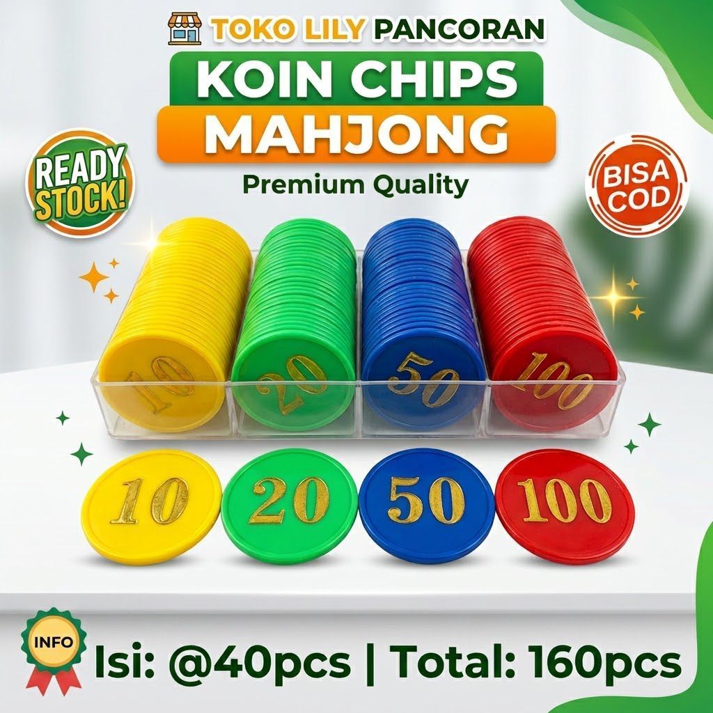 Koin Chips Board Games / Coin Chip