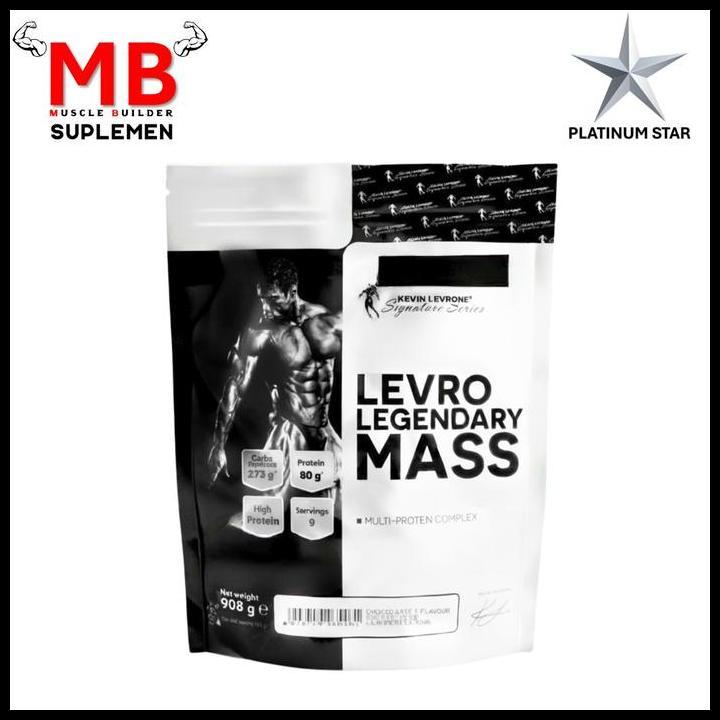 Levro Legendary Mass 2 Lbs Kevin Levrone 908 Grams 2Lbs 2Lb Lb 908Grams Gr Gram Anabolic Protein Gai