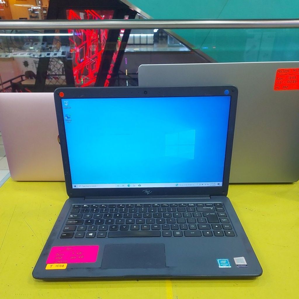 Laptop Itel Able 1 intel celeron N3350 Ram 4gb hdd 500gb 1504