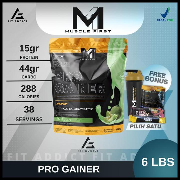 M1 Muscle First Gold Pro Gainer 6 Lbs 6 Lb 6Lbs 6Lb Musclefirst Gainer