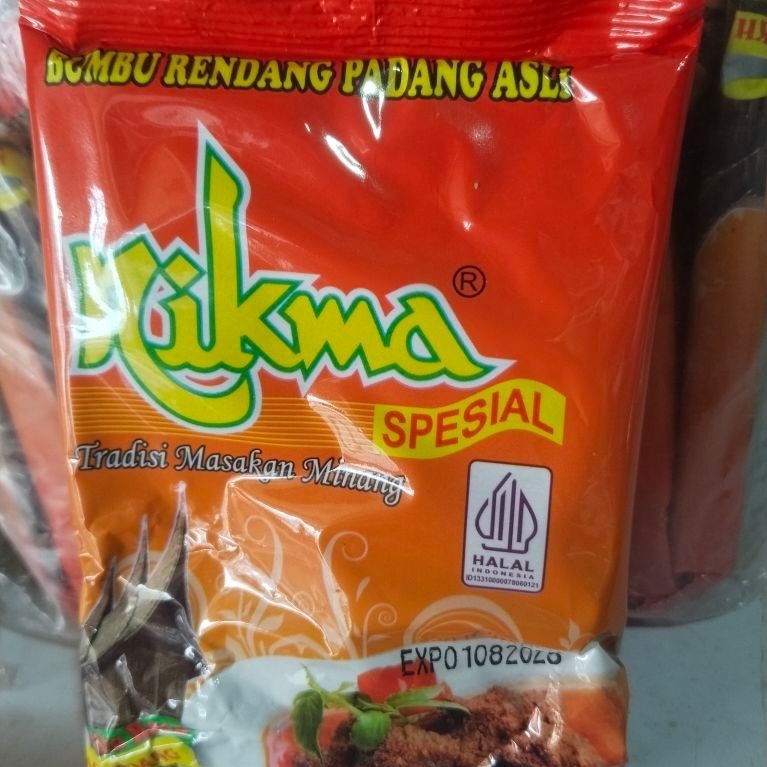 Bumbu Rendang Padang Merk Nikma / Bumbu Rendang Padang Asli Minang