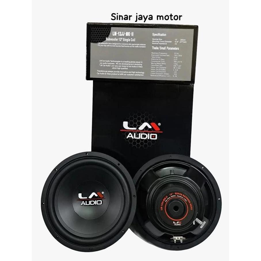 Paket Audio LM Audio Untuk Mobil Suara Bagus Bassnya MANTEP