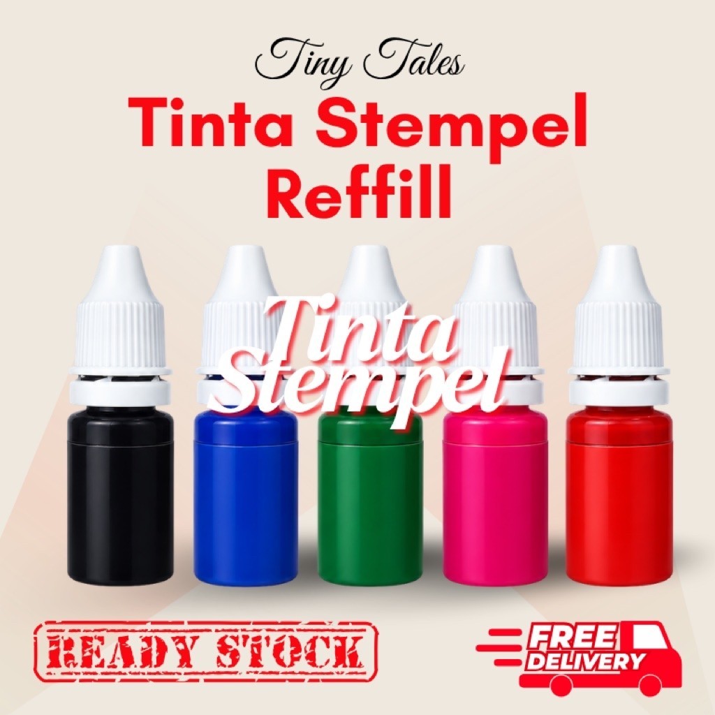 Tinta Reffill Stempel / Tinta Reffill / Tinta Stempel / Tinta Cap