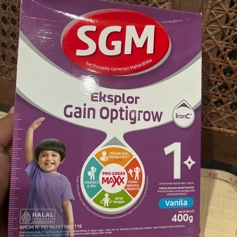 sgm gain 1+ dijamin ori expayed lama dijual karena anak udan normal bbnya