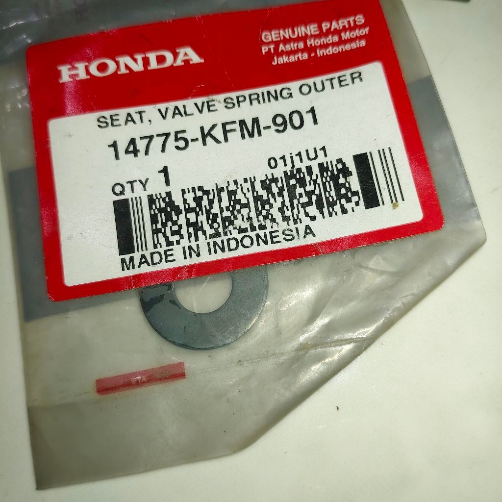 1bh 14775KFM901 Ring Dudukan Per Klep Valve Astrea Prima Grand Legenda ori AHM