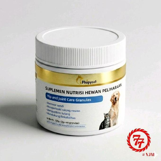 vitamin Vitamin Untuk Kesehatan Tulang dan Sendi kucing dan Anjing /Suplemen Nutrisi Hewan Peliharaa