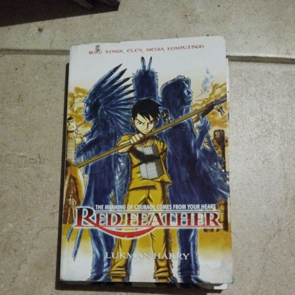 komik Indonesia: red feather by Lukman harrry