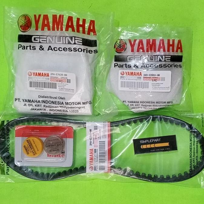 PAKET RUMAH ROLLER MIO M3 + VBELT MIO M3 + KIPAS MIO M3 + GEMUK CVT MIO M3 MIO Z MIO S
