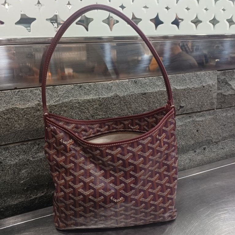 goyard boheme mini burgundy