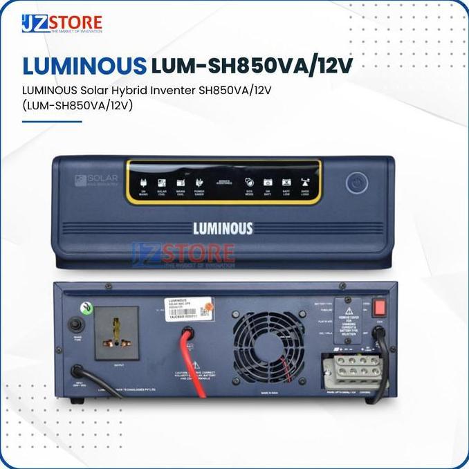LUMINOUS Solar Hybrid Inventer SH850VA/12V (LUM-SH850VA/12V)