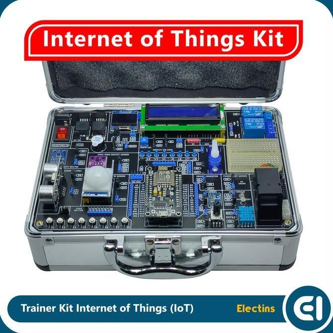 PREMIUM Trainer Kit Internet of Things (IoT) - Modul Belajar IoT dan Mikrokontroler ESP8266/ESP32