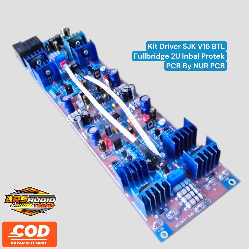Kit Driver SJK V16 BTL Fullbridge 2U Inbal Protek PCB By NUR PCB