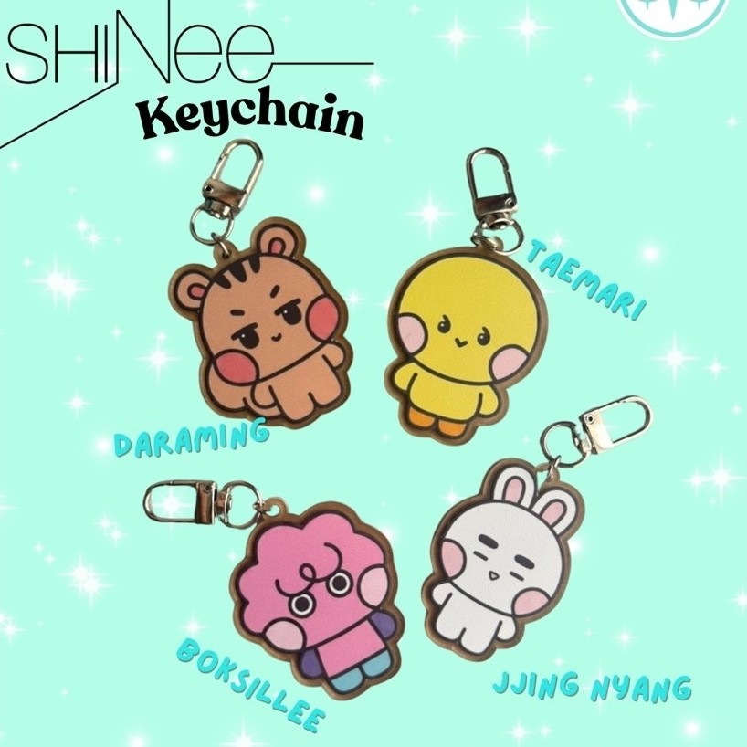 Keychain Shinee acrilyc | ganci shinee keyring