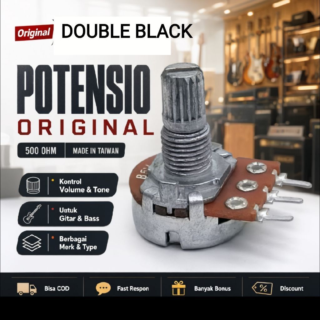 Potensio Gitar Bass elektrik