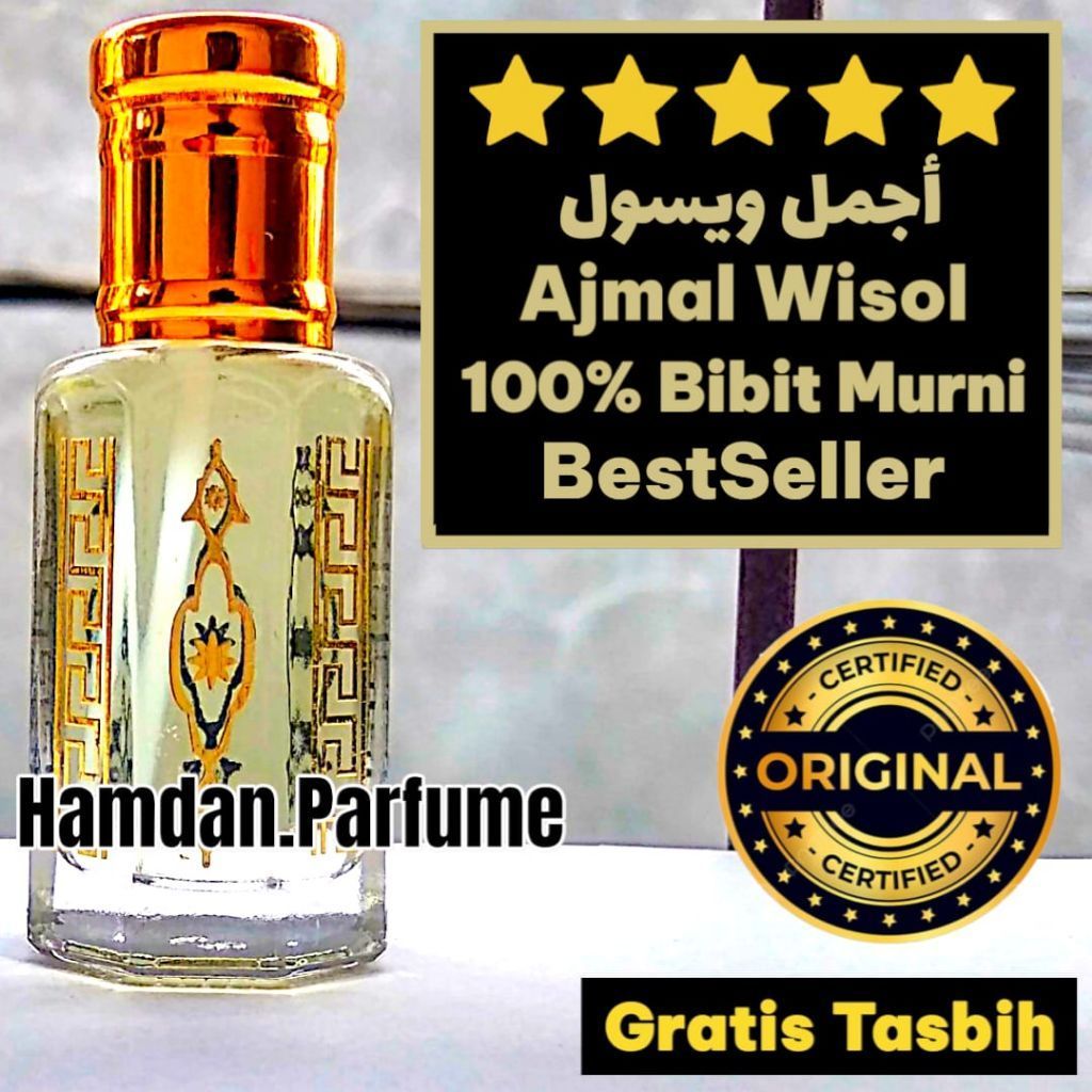 PARFUME AJMAL WISOL - Minyak Wangi Arab Non Alcohol Tahan Lama | Bibit Parfum Murni 100% Asli
