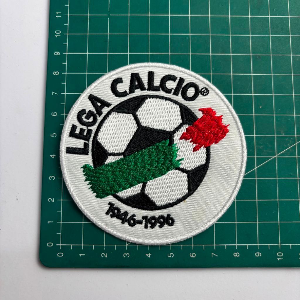 Patch Badge Serie A 1996/1997 Hk Woven Retro