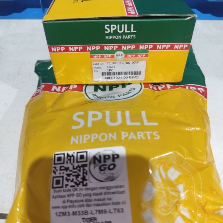 spul Tiger revo kode KCJ ORI NPP