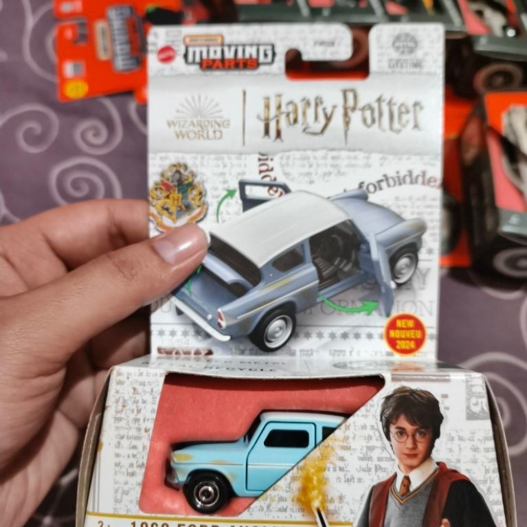 matchbox moving parts harry potter 1962 ford anglia
