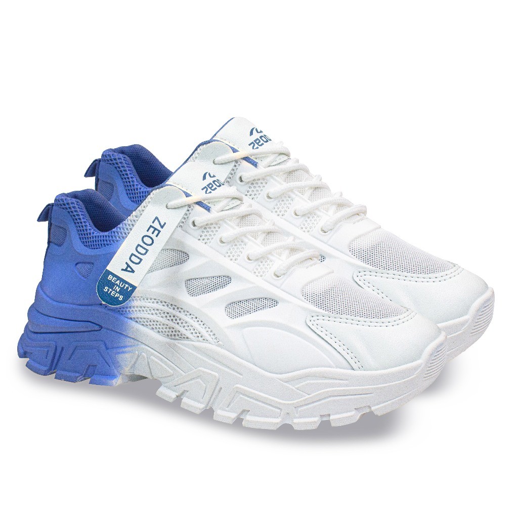Zeodda Eunji Sepatu Sneakers Wanita Casual Putih Korea Style 1033