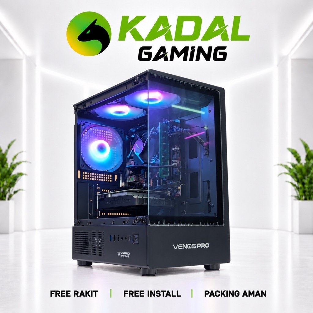 PC AMD RYZEN 7 5700G VEGA 8 RAM 16GB NVME 128GB PC RAKITAN GAMING OFFICE EDITING BEKAS