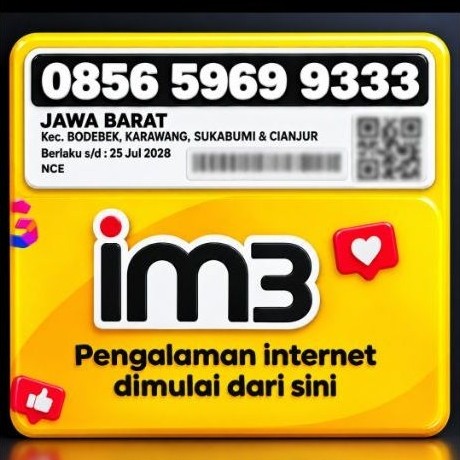 SP NOMOR CANTIK INDOSAT 3GB NASIONAL