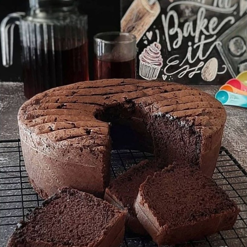 cake coklat moist