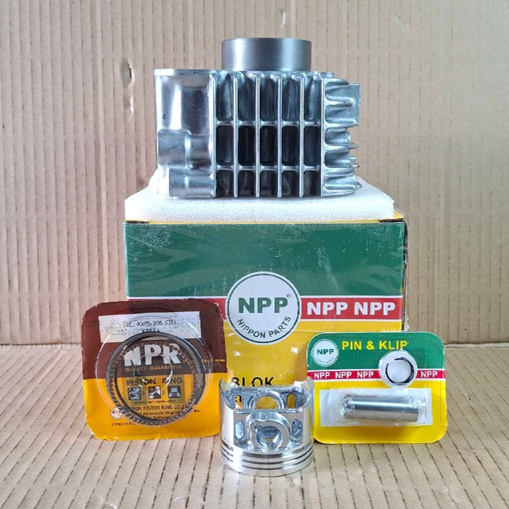 Blok seher + Piston kit Blade 110 karbu NPP - Cylinder blok Revo Absolute KWB , Blade 110 karburator