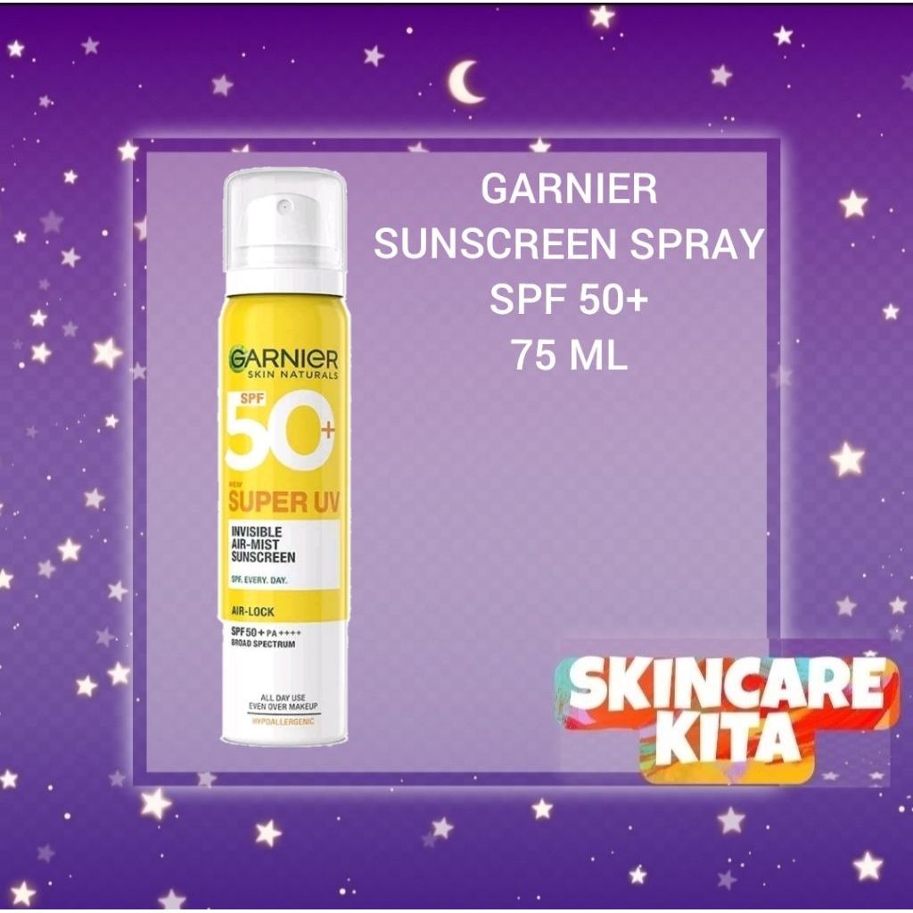Garnier Sunscreen Spray SPF50+ 75 ML