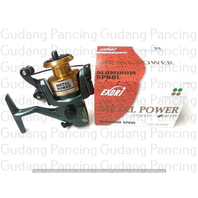 Reel Pancing Exori Metal Power 750 850 FD