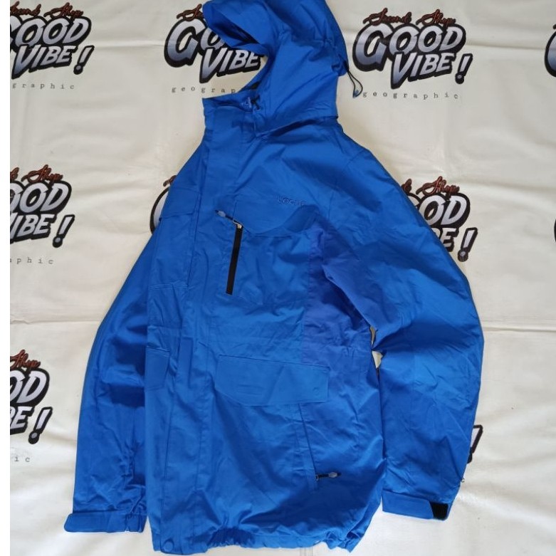 Outdoor jacket lecaf blue gorpcore windstopper