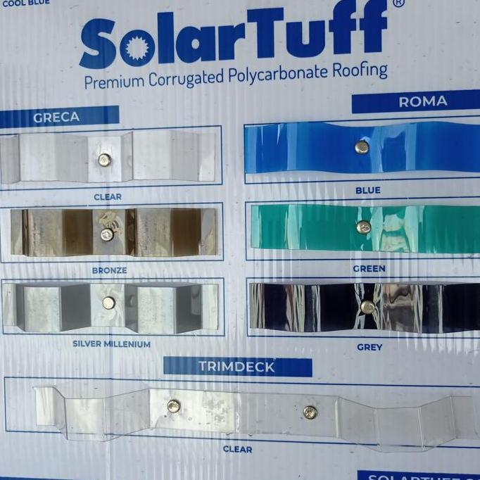 daffasafera - solartuff fiber gelombang roma, greca, trimdek