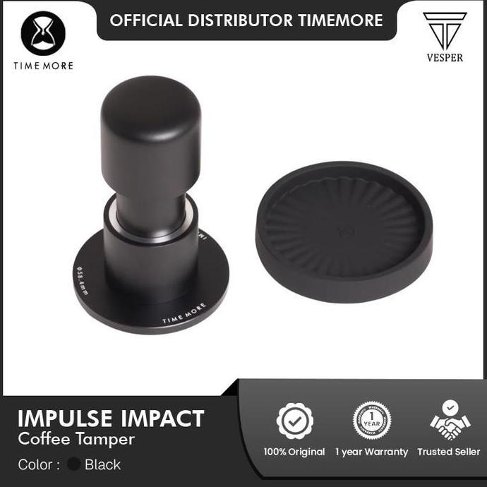 timemore impulse impact tamper ripple base / alat tamping coffee espresso powder