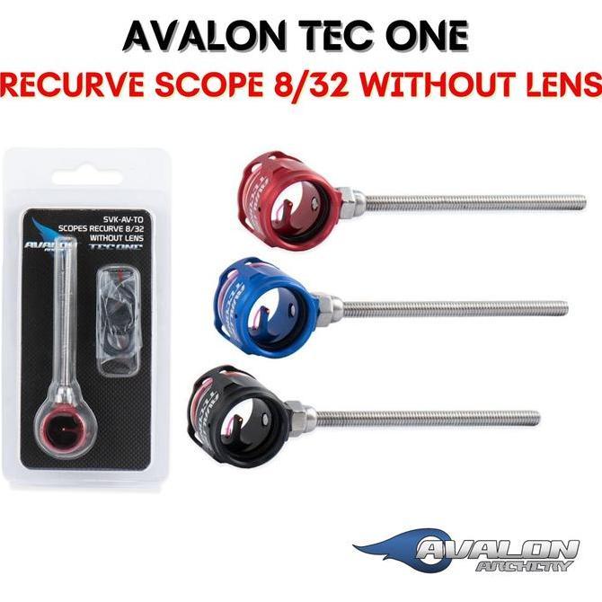 Avalon Recurve Scope Tec One Without Lens | Pin Sight Recurve Standar Original