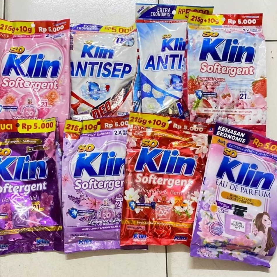 Soklin cuci baju detergent bubuk 5000 an