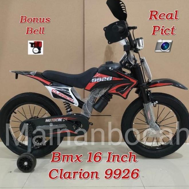 Sepeda Bmx 16 Inch Clarion 9926 Motorcross