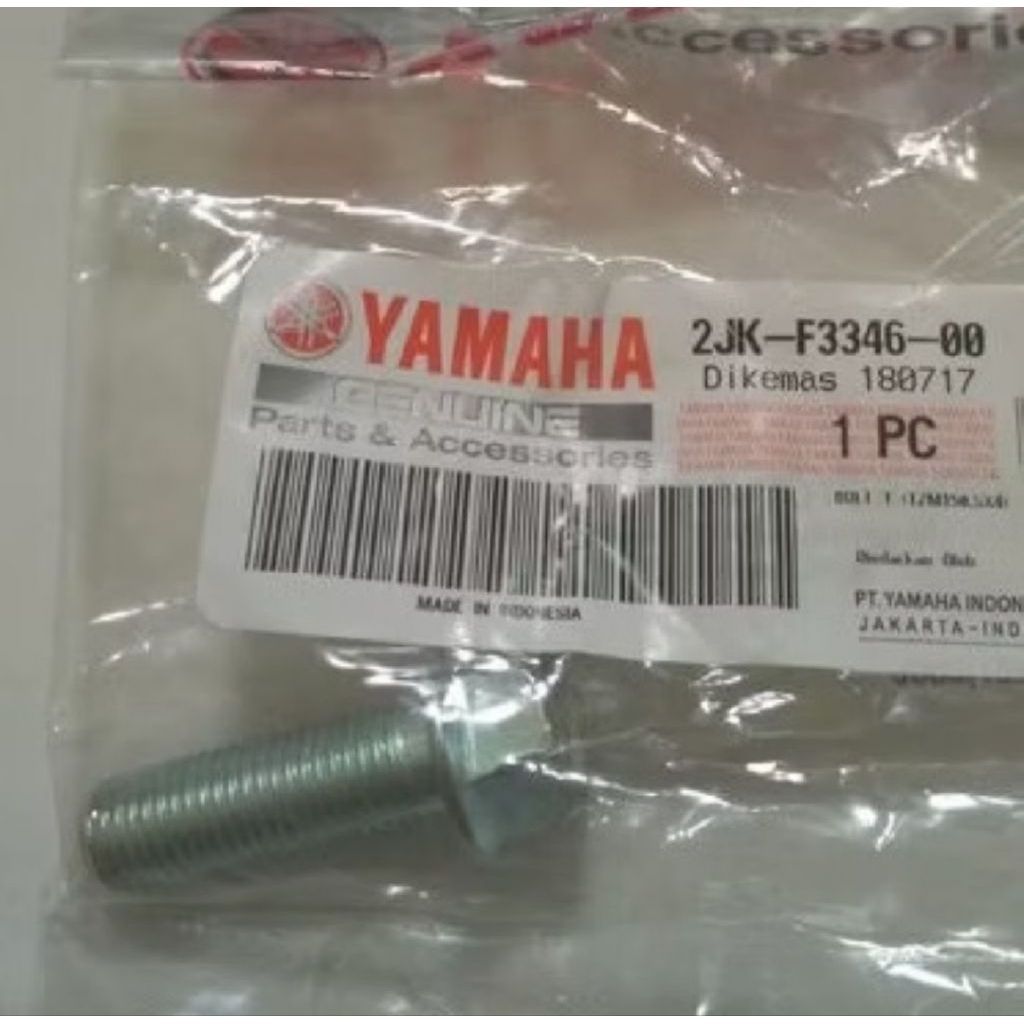 Baut Segitiga Bawah Yamaha Vixion Scorpio Xmax 250 Original 2JK-F3346-00