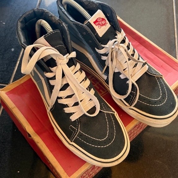 VANS Sk8 High Second Kasual Ukuran 37 Sneaker Pria Wanita ORIGINAL